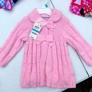 Girls pink Sweater